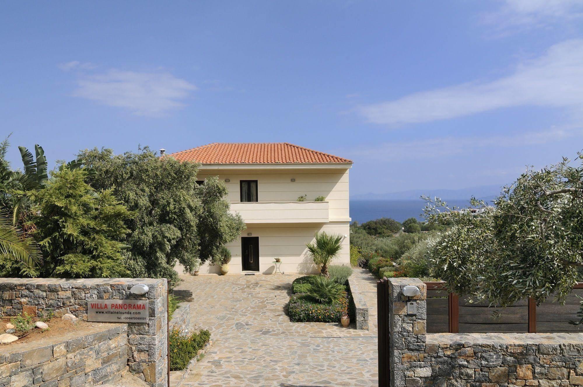 Villa Panorama Elounda Buitenkant foto